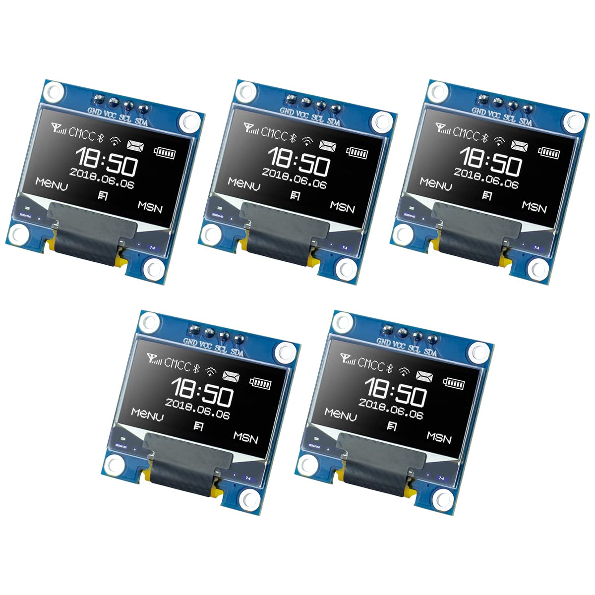 Oled Display 0.96 - 0,96 Zoll OLED I2C IIC Display-Modul