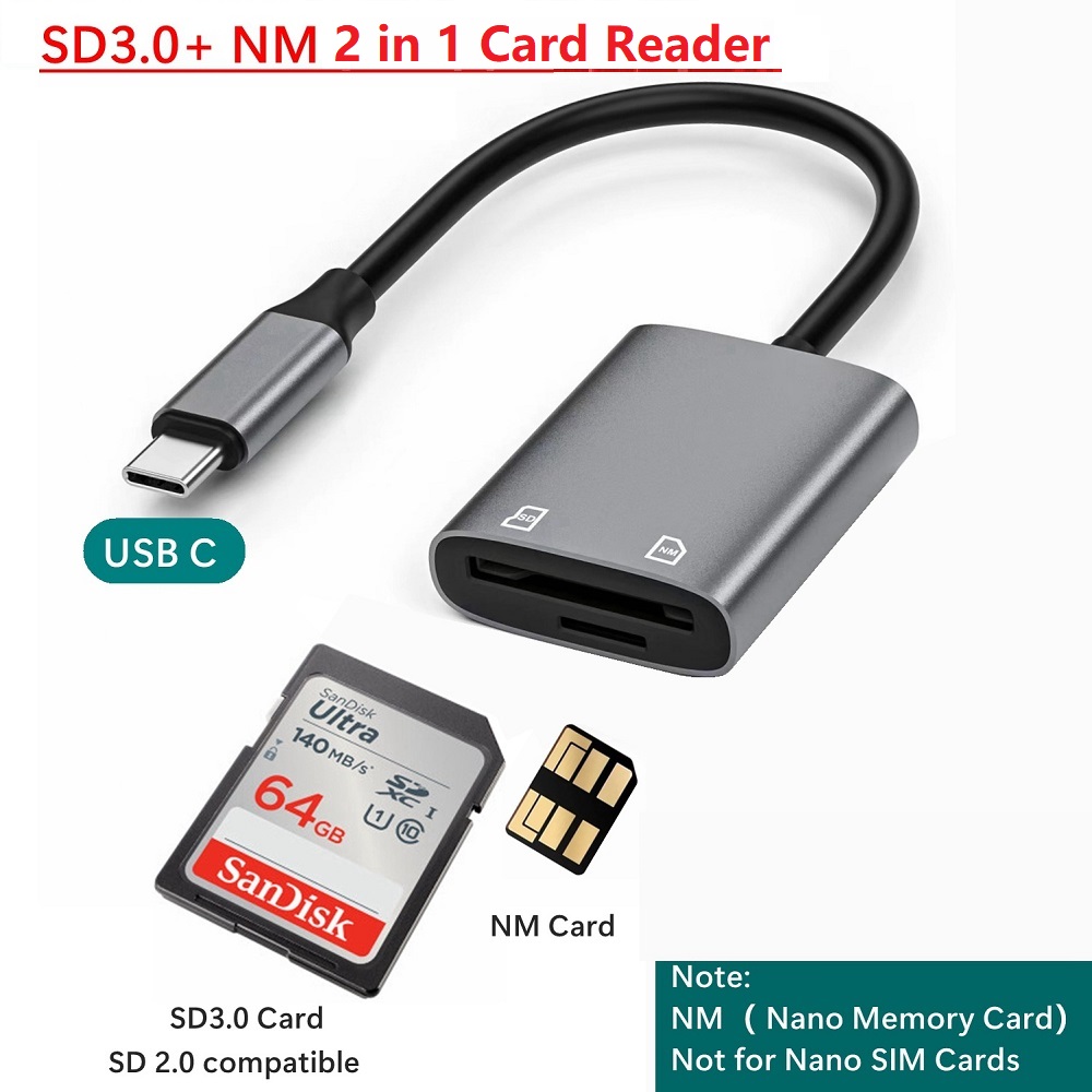 Sd Card Module - Typ-C Nano-Speicherkartenleser Huawei NM-Kartenadapter USB-C SD-Kartenleser