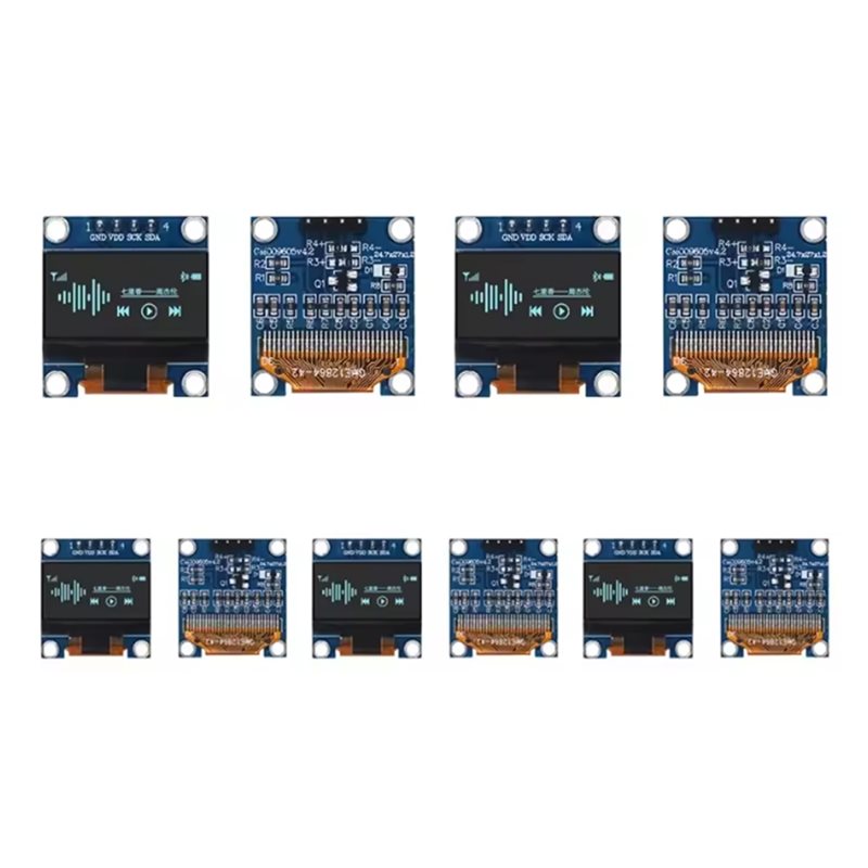 Oled Display 0.96 - 5 Stück 0,96 Zoll OLED-Anzeigemodul für