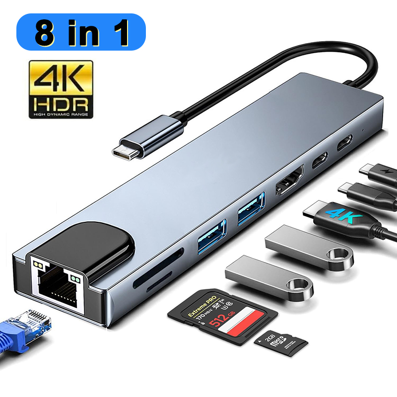 8-in-1 USB Typ C Hub für MacBo – Sd Card Module Bewertung und Preis