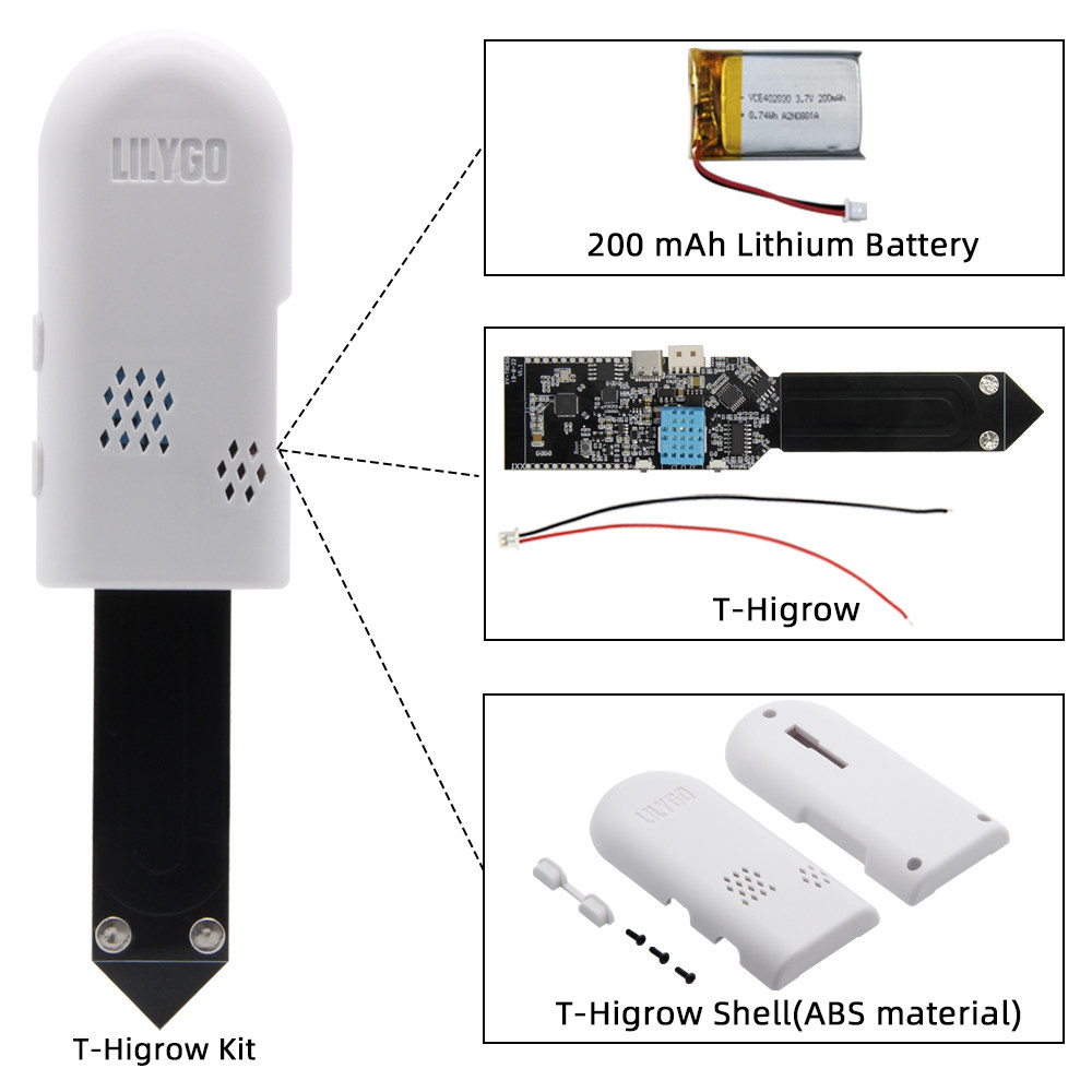 LILYGO T-Higrow ESP32 WiFi Blu – Dht11 Bewertung und Preis