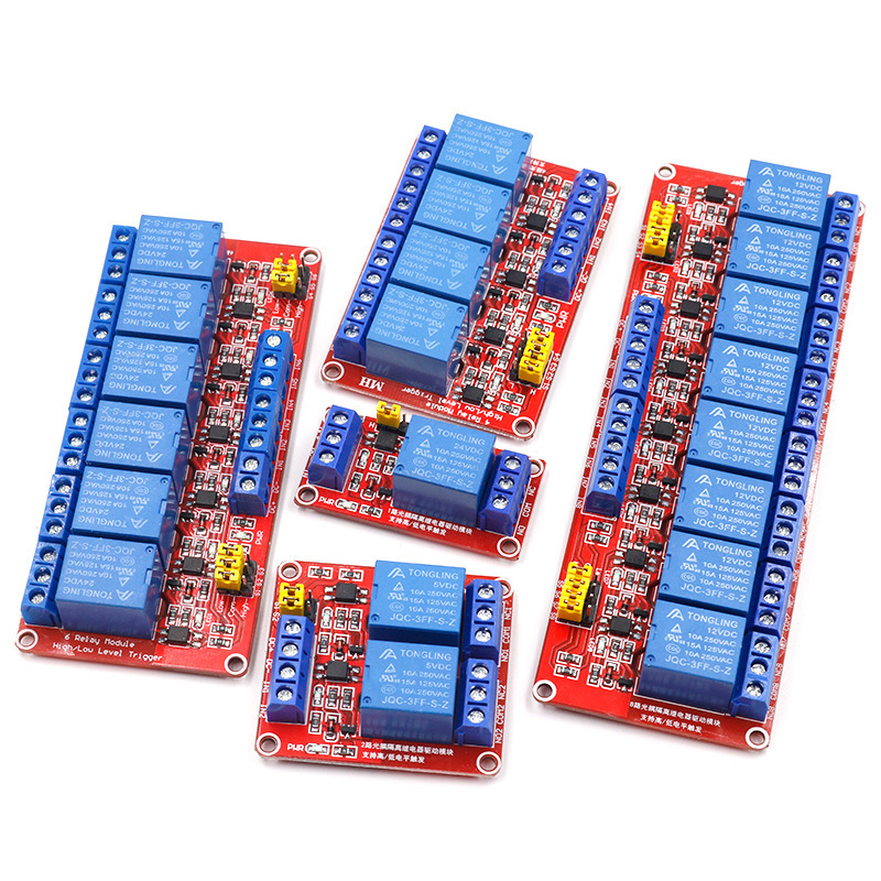 1/2/4/8-Kanal-Relaismodul mit  – Relay Module 1 Channel Bewertung und Preis