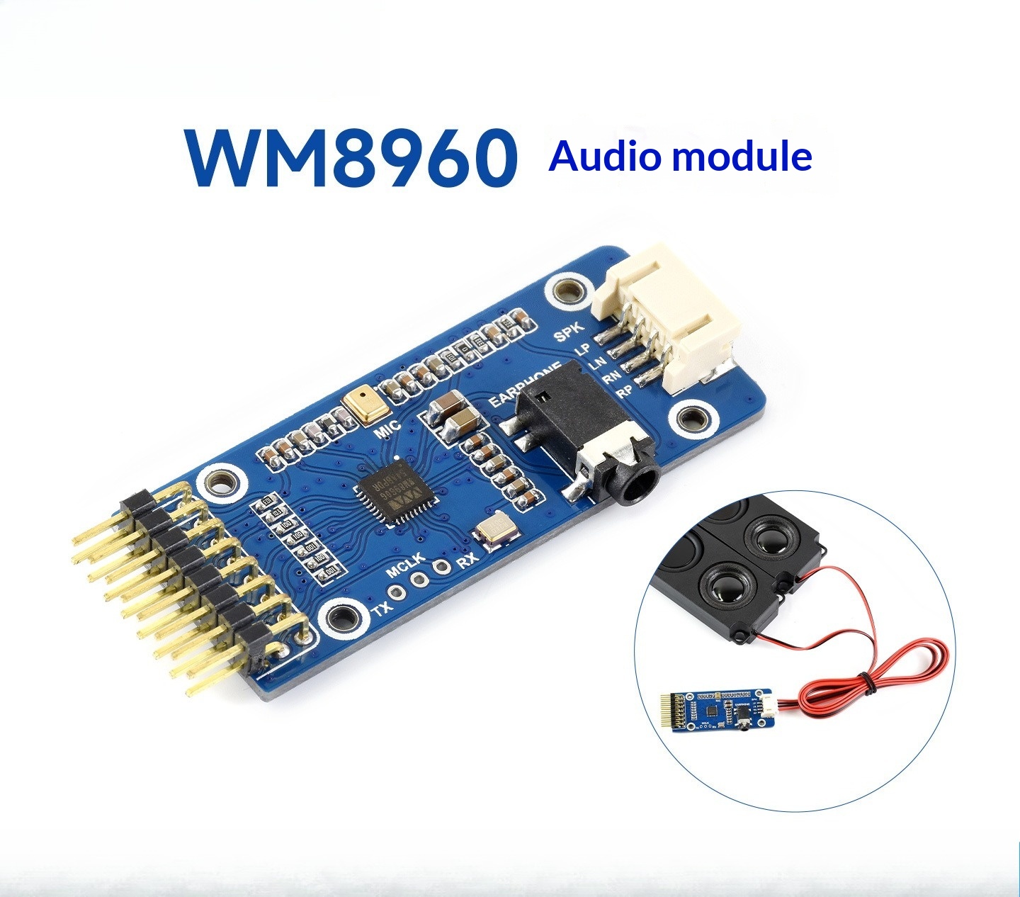 WM8960 Stereo-Audio-Codec-Modu – Microphone Module Bewertung und Preis