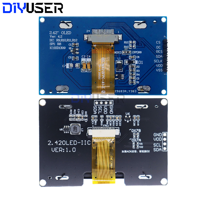 DIYUSER 2,4 Zoll 128x64 OLED L – Ssd1306 Bewertung und Preis