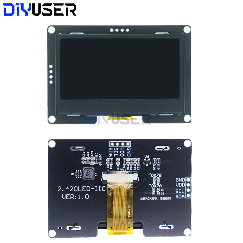 DIYUSER 2,4 Zoll 128x64 OLED L – Ssd1306 Bewertung und Preis