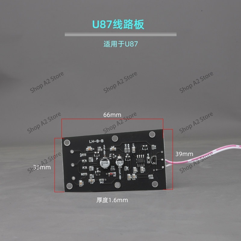Mikrofon-Leiterplatte U87 103  – Microphone Module Bewertung und Preis
