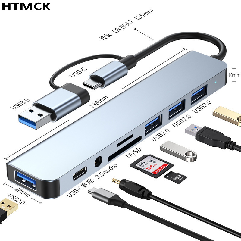 8-in-2 USB-C-Multiport-Docking – Sd Card Module Bewertung und Preis
