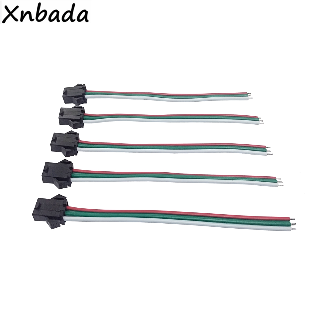 10Pairs 10cm 3Pin JST Stecker  – Ws2812B Bewertung und Preis