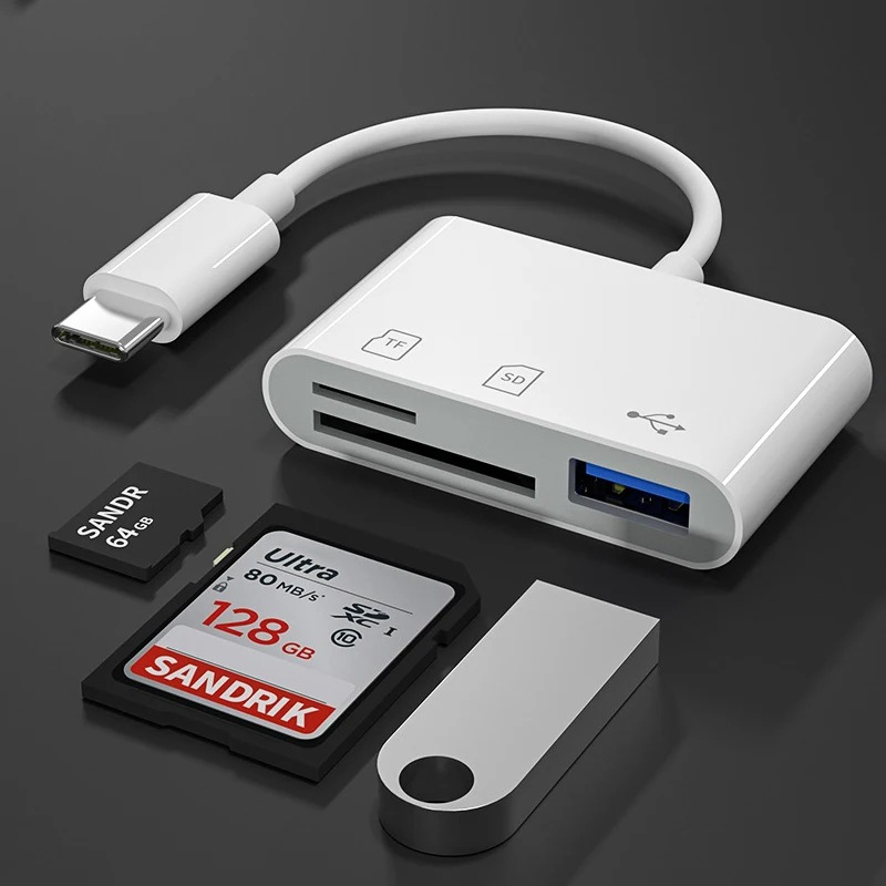 3-in-1-Adapter mit Typ-C-auf-U – Sd Card Module Bewertung und Preis